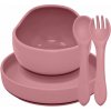 PETITE&MARS Set jedálenský silikónový TAKE&MATCH Dusty Rose 3 ks PETITE&MARS Set jedálenský silikónový TAKE&MATCH Dusty Rose 3 ks