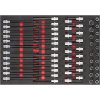 Nástrčné hlavice s bitmi v penovej výplni, Imbus, Torx, 1/2 Nástrčné hlavice s bitmi v penovej výplni, Imbus, Torx, 1/2