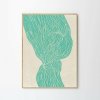 The Poster Club Plagát The Line - Green by Rebecca Hein 50x70 The Poster Club Plagát The Line - Green by Rebecca Hein 50x70