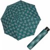 Doppler Mini Fiber WAVE - dámsky skladací dáždnik tmavo zelená Doppler Mini Fiber WAVE - dámsky skladací dáždnik tmavo zelená