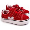 KLASICKÉ DETSKÉ TENISKY NA SUCHÝ ZIPS ČERVENÉ 20 KLASICKÉ DETSKÉ TENISKY NA SUCHÝ ZIPS ČERVENÉ 20