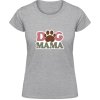 Akciové Dámske Tričko Soft-Style Gildan - Nápis Dog Mama - Flakatá sivá - L - Dámske Akciové Dámske Tričko Soft-Style Gildan - Nápis Dog Mama - Flakatá sivá - L - Dámske