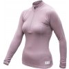 Sensor Dámske tričko s dlhým rukávom MERINO DF fialová