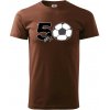 Futbal okrúhle narodeniny 50 - Klasické pánske tričko vyššej gramáže - S ( Čokoládová ) Futbal okrúhle narodeniny 50 - Klasické pánske tričko vyššej gramáže - S ( Čokoládová )
