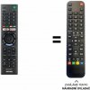 Sony RMT-TX300E náhradný diaľkový ovládač iného vzhľadu Sony RMT-TX300E náhradný diaľkový ovládač iného vzhľadu