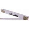 13414 Metr skládací 2m MILAN (PROFI, bílý, dřevo) 13414 Metr skládací 2m MILAN (PROFI, bílý, dřevo)