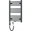 MEXEN/S - Ares radiátor + vykurovacia tyč 700 x 500 mm, 300 W, antracit W102-0700-500-2300-66 MEXEN/S - Ares radiátor + vykurovacia tyč 700 x 500 mm, 300 W, antracit W102-0700-500-2300-66