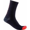 Castelli BANDITO WOOL 18 ponožky saville blue/red Castelli BANDITO WOOL 18 ponožky saville blue/red
