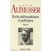 Ecrits philosophiques et politiques Tome 2 (Louis Althusser)(Kniha) Ecrits philosophiques et politiques Tome 2 (Louis Althusser)(Kniha)