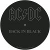 Podložka na gramofon AC/DC Back in Black Podložka na gramofon AC/DC Back in Black