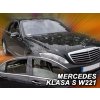Deflektory okien MERCEDES klasa S W221 4D 2005-2013r. (+Zadné)(krátka verzia) Deflektory okien MERCEDES klasa S W221 4D 2005-2013r. (+Zadné)(krátka verzia)