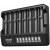 Osemkanálová univerzálna USB-C nabíjačka XTAR MX8 (Li-ion 3,6/3,7V a 1,5V, NiMH 1,2V) Osemkanálová univerzálna USB-C nabíjačka XTAR MX8 (Li-ion 3,6/3,7V a 1,5V, NiMH 1,2V)