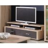 FalcoNabytek TV stolek Filemon R5 sonoma/grafit lesk FalcoNabytek TV stolek Filemon R5 sonoma/grafit lesk