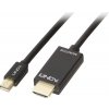 LINDY Mini-DisplayPort / HDMI káblový adaptér Mini DisplayPort konektory, Zástrčka HDMI-A 1.00 m čierna 36926 Kábel DisplayPort; 36926 LINDY Mini-DisplayPort / HDMI káblový adaptér Mini DisplayPort konektory, Zástrčka HDMI-A 1.00 m čierna 36926 Kábel DisplayPort; 36926