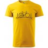Tričko Bicycle Heartbeat (Tričko pre cyklistov) Tričko Bicycle Heartbeat (Tričko pre cyklistov)