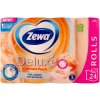 Zewa Deluxe Cashmere Peach 3-vrstvový toaletný papier 24ks Zewa Zewa Deluxe Cashmere Peach 3-vrstvový toaletný papier 24ks Zewa
