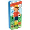 Petit Collage Magnetické puzzle Sportovec Petit Collage Magnetické puzzle Sportovec