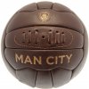MANCHESTER CITY FC Futbalová lopta Manchester City FC, retro, pravá koža, vel. 5 MANCHESTER CITY FC Futbalová lopta Manchester City FC, retro, pravá koža, vel. 5
