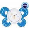CHICCO Cumlík Physio Comfort silikónový chlapec - macko 1 ks, 6-16 m CHICCO Cumlík Physio Comfort silikónový chlapec - macko 1 ks, 6-16 m