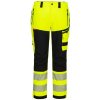 PORTWEST HI-VIS DX4 DX448 / Reflexné nepremokavé nohavice do pása - žltá/čierna UK 34/EU 50 PORTWEST HI-VIS DX4 DX448 / Reflexné nepremokavé nohavice do pása - žltá/čierna UK 34/EU 50