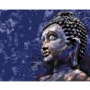 Diamondi Diamantové maľovanie - BUDDHA NA MODROM POZADÍ Rámovanie: bez rámu a bez vypnutia plátna, Rozmer: 40x50 cm Diamondi Diamantové maľovanie - BUDDHA NA MODROM POZADÍ Rámovanie: bez rámu a bez vypnutia plátna, Rozmer: 40x50 cm