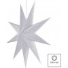Emos DCAZ09 LED hviezda papierová závesná 60 cm vnút. Emos DCAZ09 LED hviezda papierová závesná 60 cm vnút.
