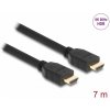 Delock High Speed HDMI kábel, 48 Gbps, 8K 60 Hz, čierny, 7 m Delock High Speed HDMI kábel, 48 Gbps, 8K 60 Hz, čierny, 7 m