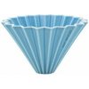 Origami keramický dripper M matne modrý - japonský porcelán Mino Origami keramický dripper M matne modrý - japonský porcelán Mino