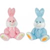 Alltoys Plyšový králik sediaci modrý/ružový 70 cm Alltoys Plyšový králik sediaci modrý/ružový 70 cm