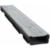 Žľab odvodňovací PP A15 1000x130x55 mm s pozinkovanou mrežou Žľab odvodňovací PP A15 1000x130x55 mm s pozinkovanou mrežou