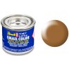 Revell Farba ENAMEL 382 Hnedá drevená zamatová Wood Brown Silk RAL8001 14ml