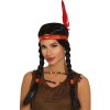 GUIRCA indiánská paruka s čelenkou GU-4