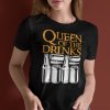 Tričko s potlačou QUEEN Dámsky Čierna M Tričko s potlačou QUEEN Dámsky Čierna M