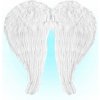 BILE ANJELSKÉ KRÍDLA Z PERIA 67X64 CM VEĽKÉ BILE ANJELSKÉ KRÍDLA Z PERIA 67X64 CM VEĽKÉ