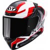 KYT prilba TT-REVO - SPEEDING / White-Red (M) KYT prilba TT-REVO - SPEEDING / White-Red (M)