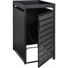Stilista Skriňa na 1 popolnicu 68 x 124 x 80 cm antracit Stilista Skriňa na 1 popolnicu 68 x 124 x 80 cm antracit
