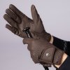Harrys Horse TopGrip jazdecké rukavice hnedé