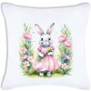 Obliečka na vankúš - ZAJAČICA i 40x40 cm Obliečka na vankúš - ZAJAČICA i 40x40 cm