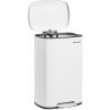 Songmics Odpadkový kôš 50 l biely Songmics Odpadkový kôš 50 l biely
