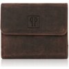Paolo Peruzzi peňaženka z pravej kože hnedá - dámska Paolo Peruzzi peňaženka z pravej kože hnedá - dámska