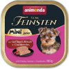 ANIMONDA Vom Feinsten Junior Mini Poultry with game and cranberries - vlhké krmivo pro psy - 100g ANIMONDA Vom Feinsten Junior Mini Poultry with game and cranberries - vlhké krmivo pro psy - 100g