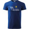 Ekg Fotovoltaická elektráreň - Klasické pánske tričko vyššej gramáže - 3XL ( Kráľovská modrá ) Ekg Fotovoltaická elektráreň - Klasické pánske tričko vyššej gramáže - 3XL ( Kráľovská modrá )