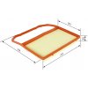 Vzduchový filter BOSCH F 026 400 285 Vzduchový filter BOSCH F 026 400 285