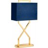 Elstead | Elstead CROSS-TL - Stolná lampa CROSS 1xE27/60W/230V zlatá/modrá | ED0667 Elstead | Elstead CROSS-TL - Stolná lampa CROSS 1xE27/60W/230V zlatá/modrá | ED0667