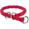 Obojok CAVO okrúhly polostahovací - červený M-L: 43-51cm/ ø18mm Obojok CAVO okrúhly polostahovací - červený M-L: 43-51cm/ ø18mm