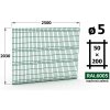 Plotový panel 3D Standard 50, 203×250 cm, machová zelená Plotový panel 3D Standard 50, 203×250 cm, machová zelená