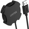 Unitek Y-2178 rozbočovač 4x USB 2.0 micro čierny Unitek Y-2178 rozbočovač 4x USB 2.0 micro čierny