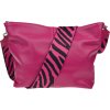 NovaKabelka.sk Batilda Fuxia s prídavným popruhom II kožená talianska crossbody kabelka ružová NovaKabelka.sk Batilda Fuxia s prídavným popruhom II kožená talianska crossbody kabelka ružová