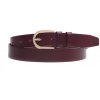 Špongr dámsky kožený opasok 3015 vínový