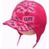 Detská softshellová čiapka so šiltom ROCKINO – nepremokavá Farba: Ružová, Veľkosť: 46 Detská softshellová čiapka so šiltom ROCKINO – nepremokavá Farba: Ružová, Veľkosť: 46